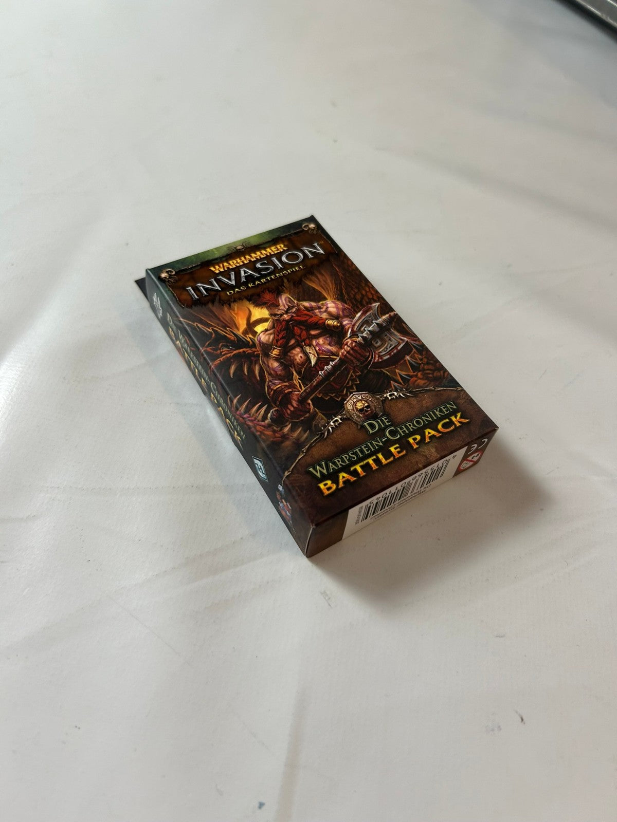 Warhammer Invasion die Warpstein  Chroniken Battle Pack Deutsch  Unbespielt - Ansicht 5
