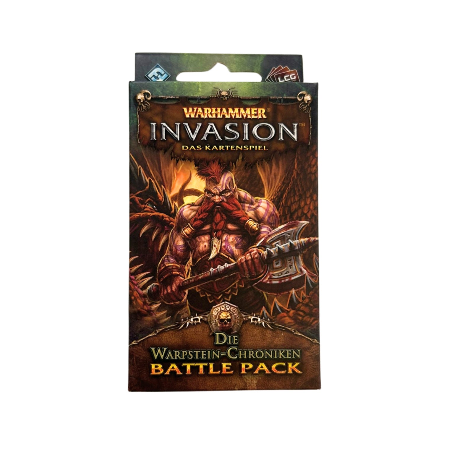 Warhammer Invasion die Warpstein - Chroniken Battle Pack Deutsch - Unbespielt – SKU A9876 – Kartenspiel gebraucht kaufen bei Brettspielimperium