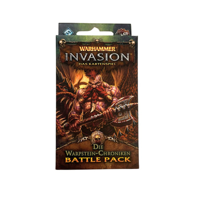 Warhammer Invasion die Warpstein - Chroniken Battle Pack Deutsch - Unbespielt – SKU A9876 – Kartenspiel gebraucht kaufen bei Brettspielimperium