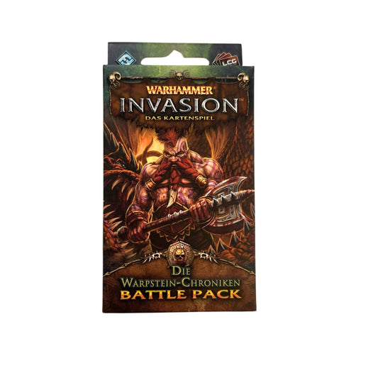 Warhammer Invasion die Warpstein - Chroniken Battle Pack Deutsch - Unbespielt – SKU A9876 – Kartenspiel gebraucht kaufen bei Brettspielimperium