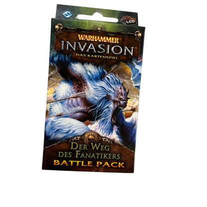 Warhammer Invasion die Wege des Fanatikers Battle Pack Deutsch - Unbespielt – SKU A9882 – Kartenspiel gebraucht kaufen bei Brettspielimperium