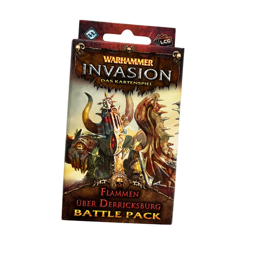 Warhammer Invasion Flammen über Derricksburg Battle Pack Deutsch  Unbespielt - Ansicht 1