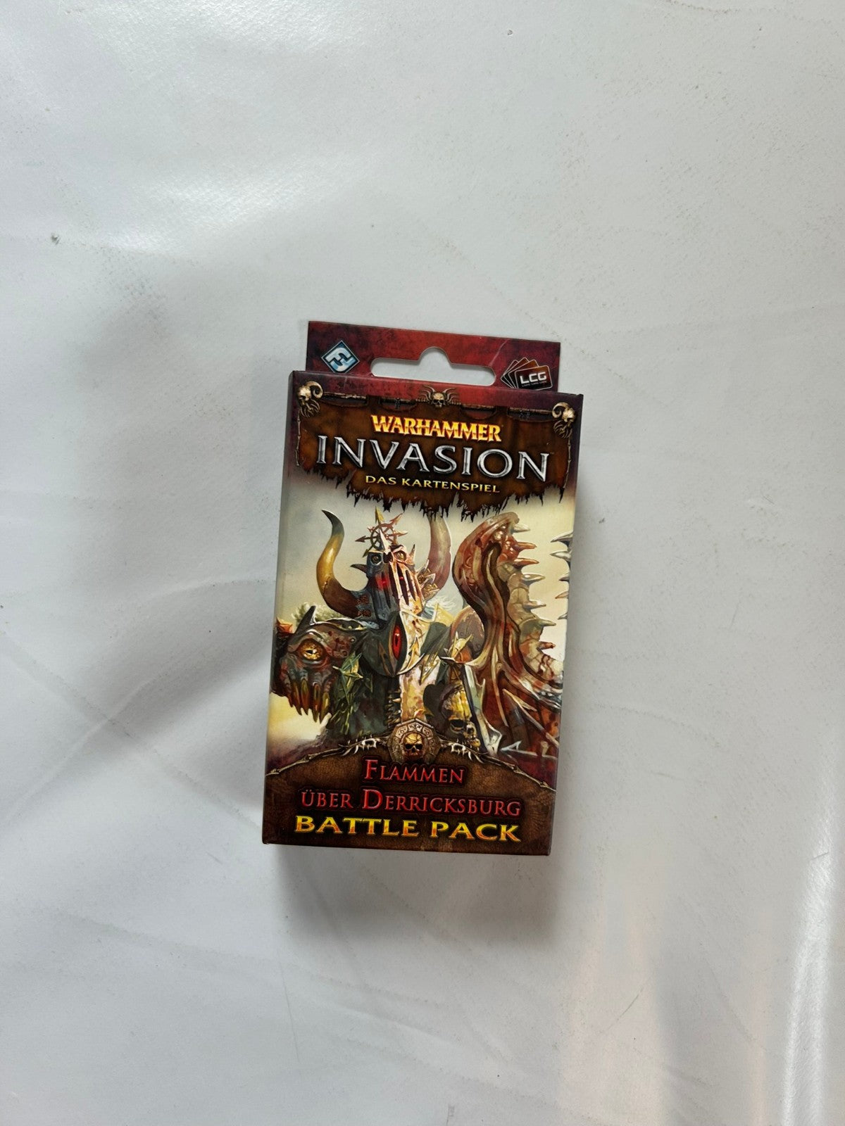 Warhammer Invasion Flammen über Derricksburg Battle Pack Deutsch  Unbespielt - Ansicht 2
