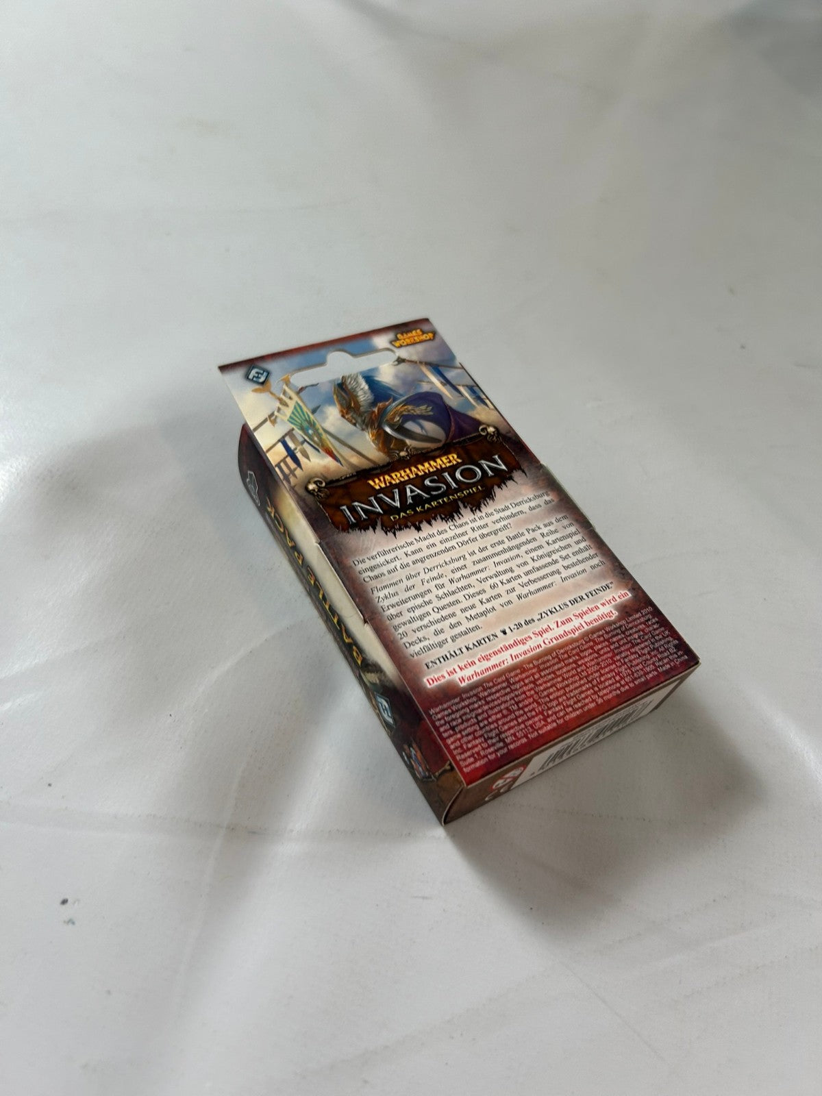 Warhammer Invasion Flammen über Derricksburg Battle Pack Deutsch  Unbespielt - Ansicht 7