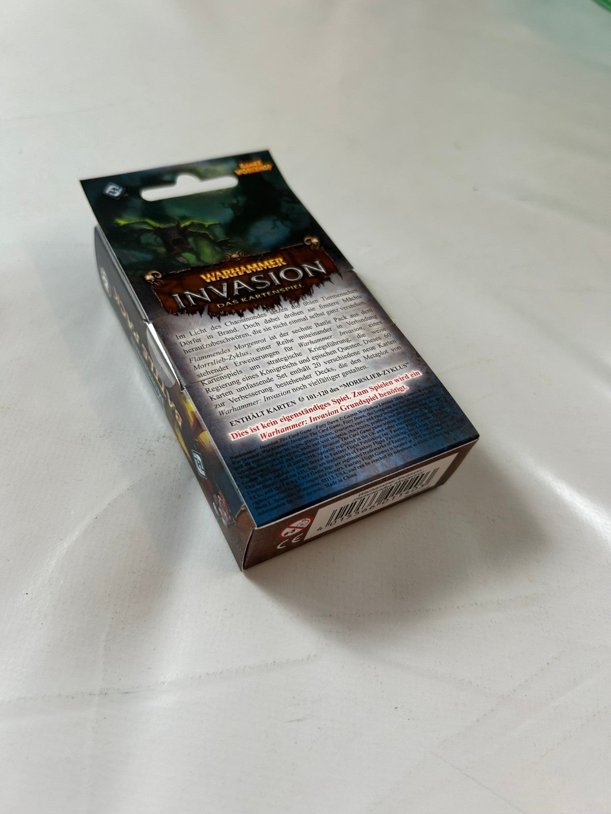 Warhammer Invasion Flammendes Morgenrot Battle Pack Deutsch  Unbespielt - Ansicht 7