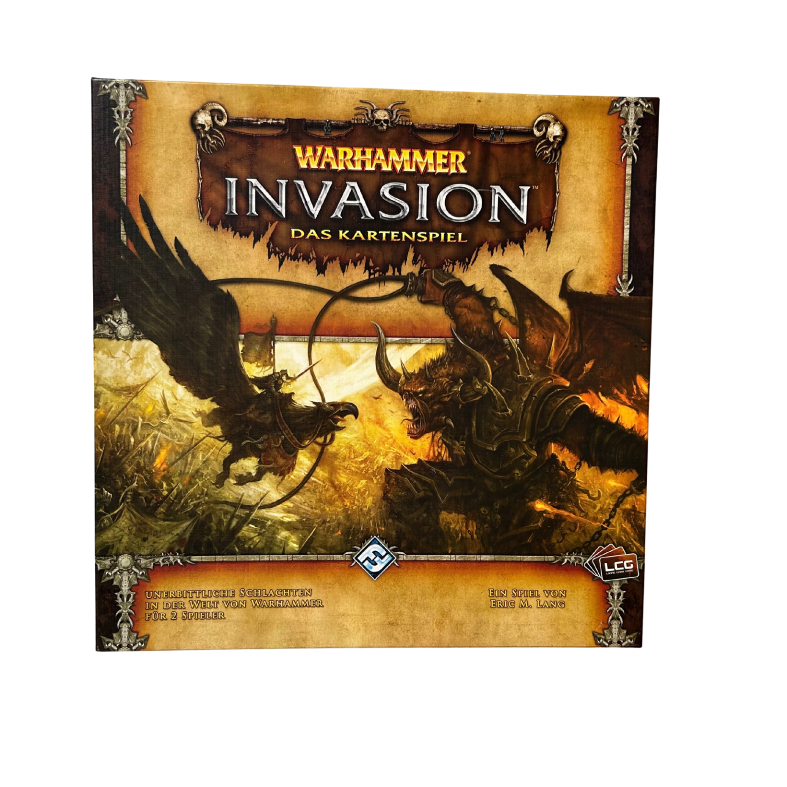 Warhammer Invasion Karten Grund Basisspiel Fantasy Kartenspiel Vollständig - Ansicht 1