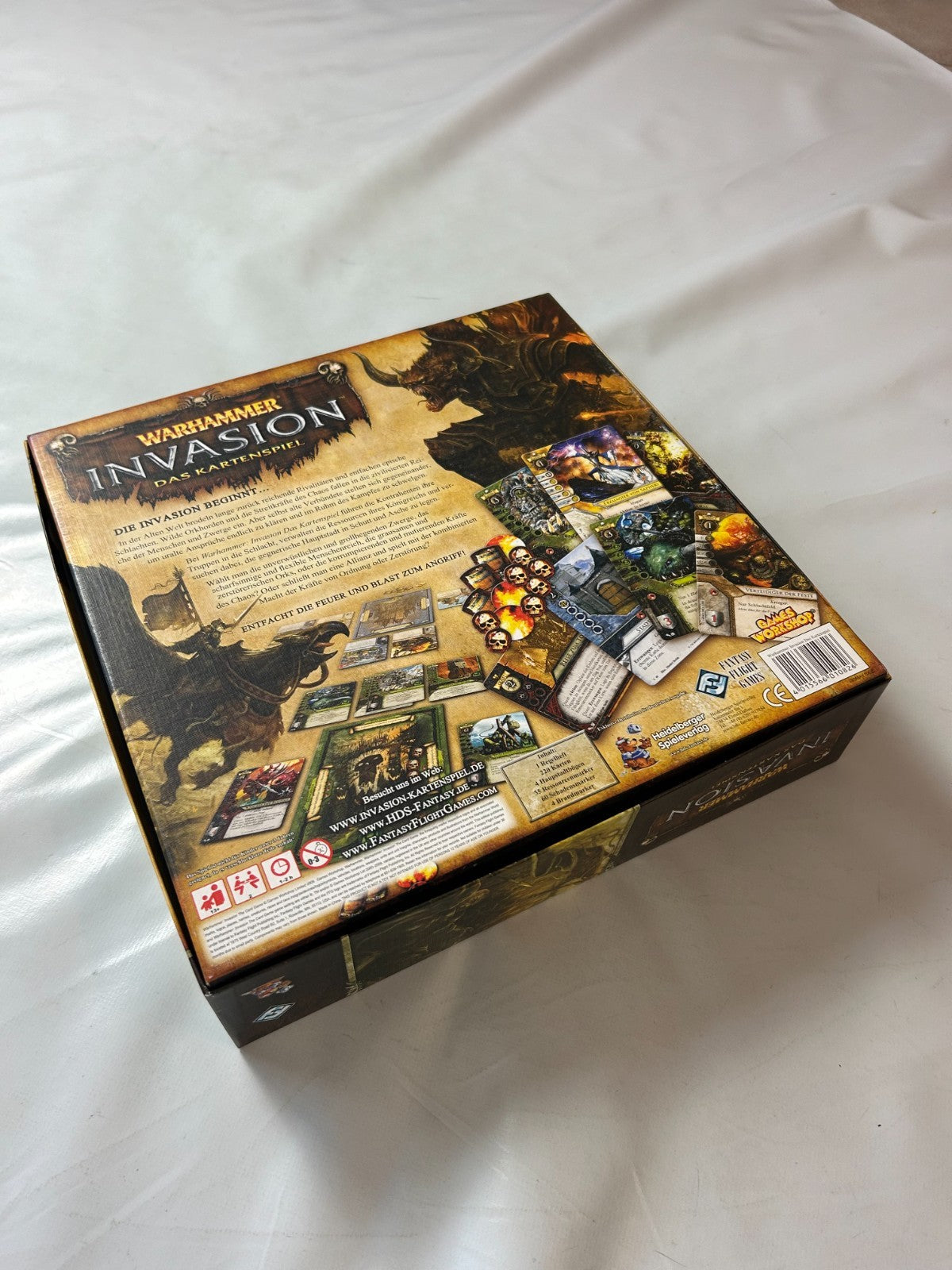 Warhammer Invasion Karten Grund Basisspiel Fantasy Kartenspiel Vollständig - Ansicht 11