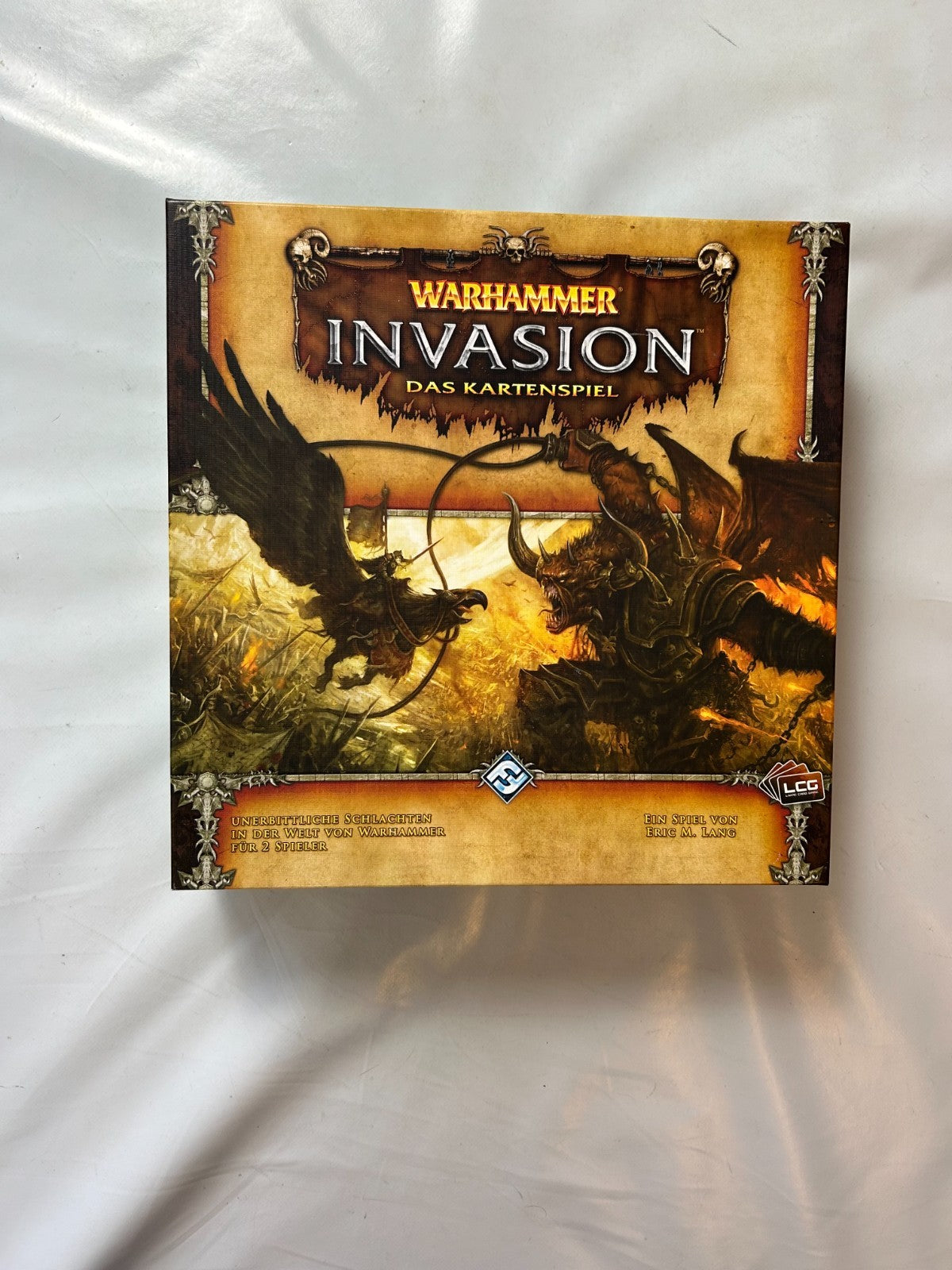 Warhammer Invasion Karten Grund Basisspiel Fantasy Kartenspiel Vollständig - Ansicht 2