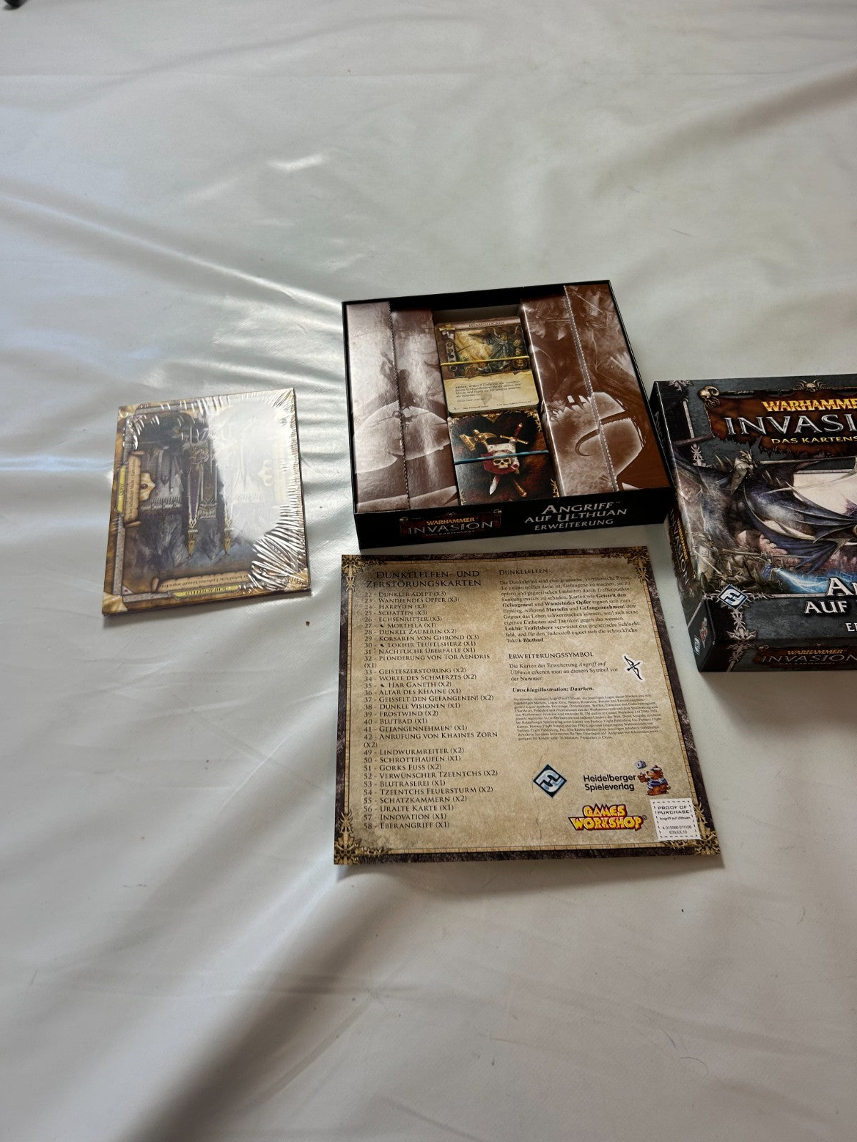 Warhammer Invasion Kartenspiel Angriff auf Ulthuan  Vollständig - Ansicht 7