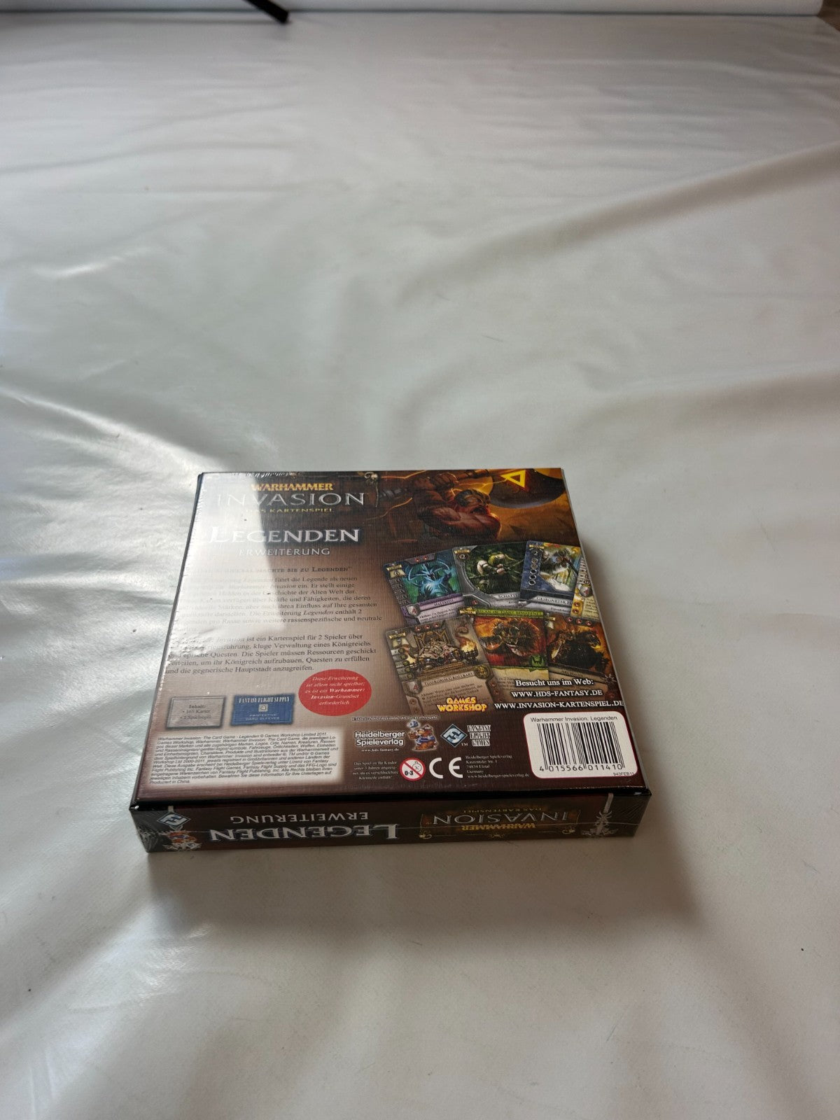 Warhammer Invasion LCG LEGENDEN Erweiterung Deutsch Heidelberger  Neu in Folie - Ansicht 7
