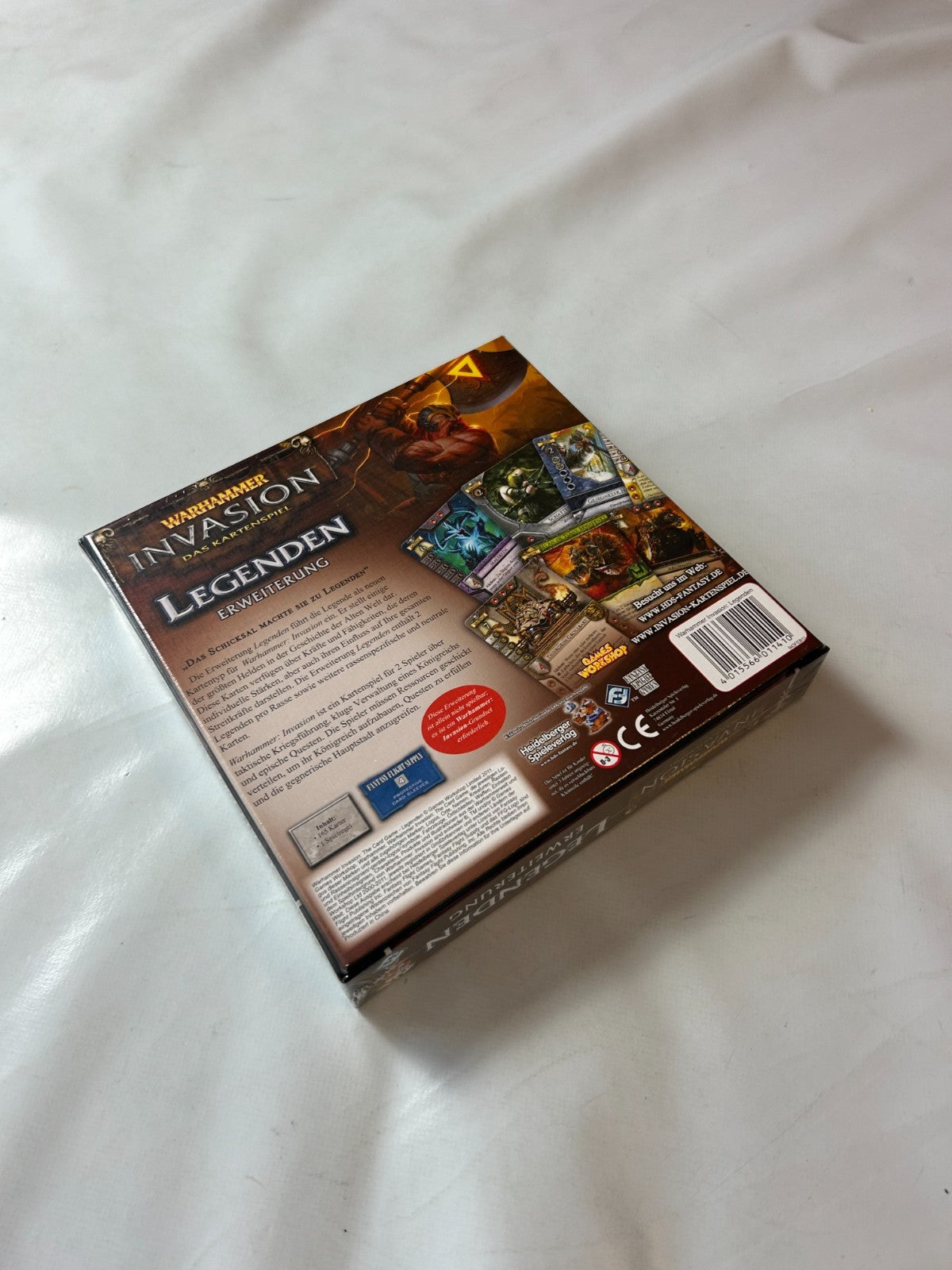 Warhammer Invasion LCG LEGENDEN Erweiterung Deutsch Heidelberger  Neu in Folie - Ansicht 9