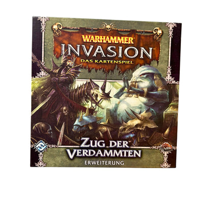 Warhammer Invasion LCG ZUG DER VERDAMMTEN - DEUTSCH – SKU A10198 – Kartenspiel gebraucht kaufen bei Brettspielimperium