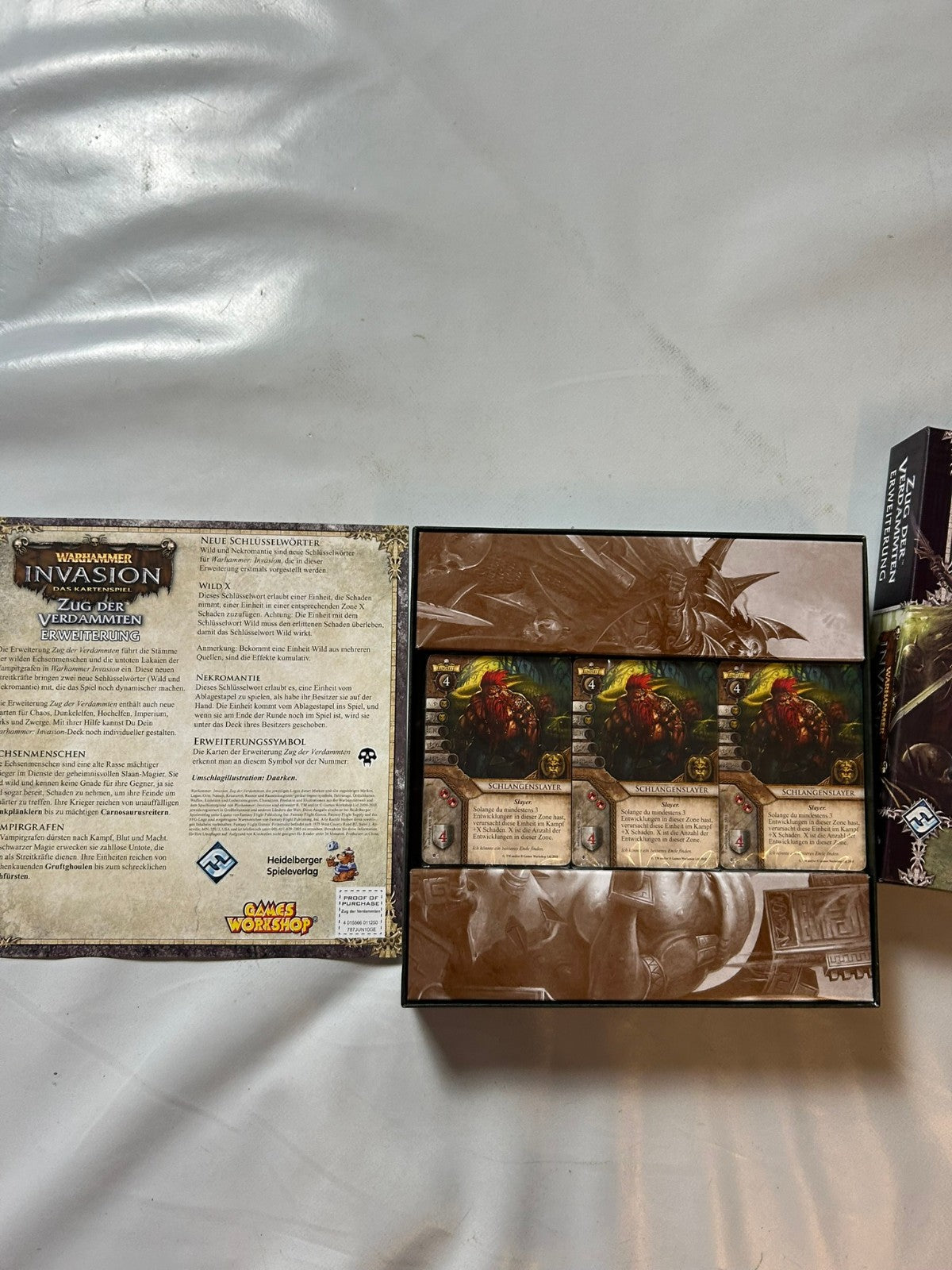 Warhammer Invasion LCG ZUG DER VERDAMMTEN  DEUTSCH  Vollständig - Ansicht 6