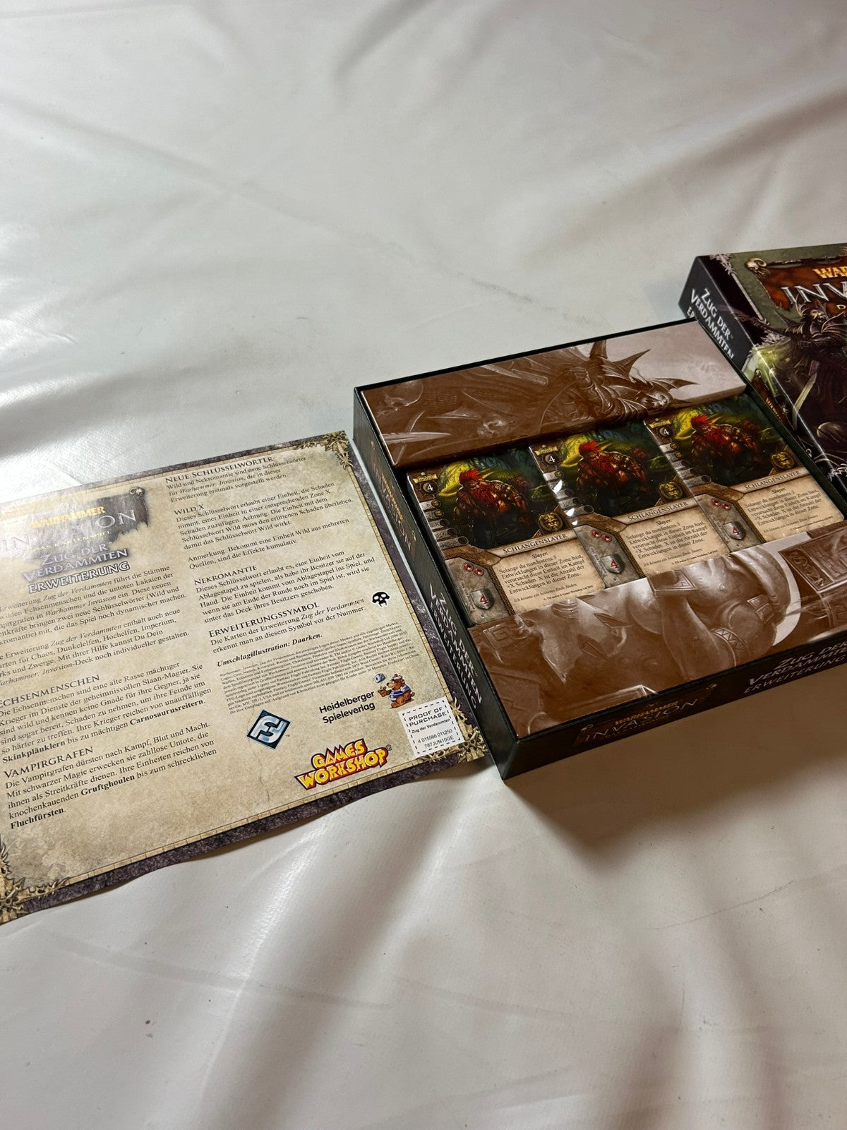 Warhammer Invasion LCG ZUG DER VERDAMMTEN  DEUTSCH  Vollständig - Ansicht 9