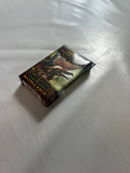 Warhammer Invasion Mit Zähnen und Klauen Battle Pack Deutsch  Unbespielt - Ansicht 4