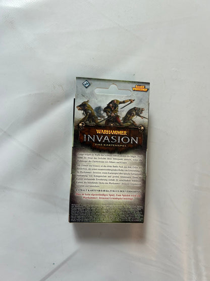 Warhammer Invasion Mit Zähnen und Klauen Battle Pack Deutsch  Unbespielt - Ansicht 6