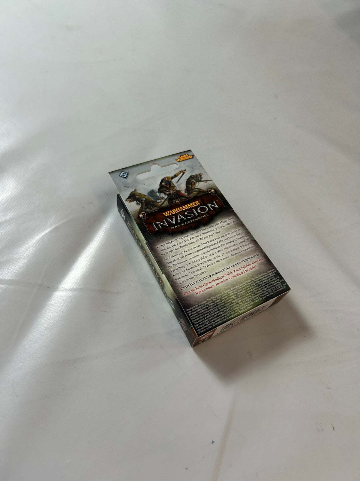 Warhammer Invasion Mit Zähnen und Klauen Battle Pack Deutsch  Unbespielt - Ansicht 8