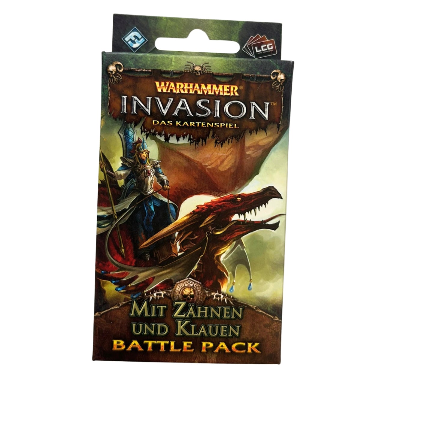 Warhammer Invasion Mit Zähnen und Klauen Battle Pack Deutsch - Unbespielt – SKU A9874 – Kartenspiel gebraucht kaufen bei Brettspielimperium