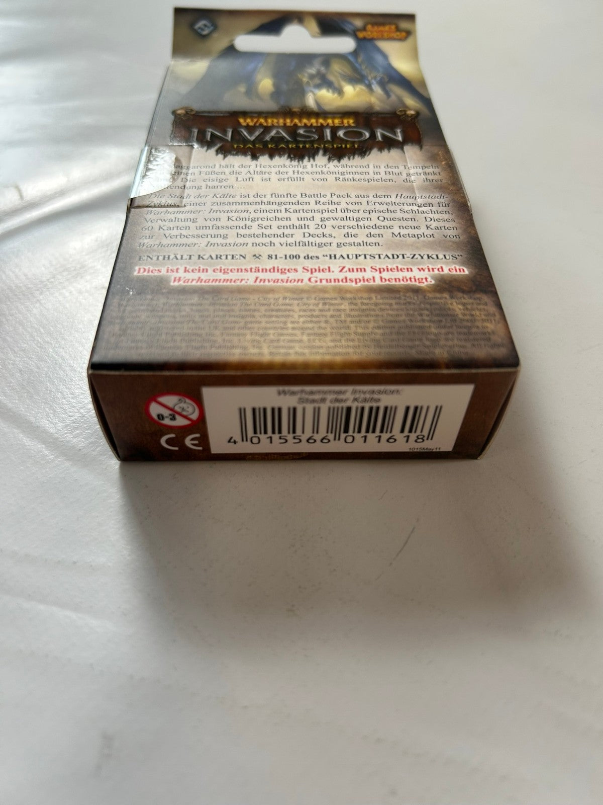 Warhammer Invasion Stadt der Kälte Battle Pack Deutsch  Unbespielt - Ansicht 10