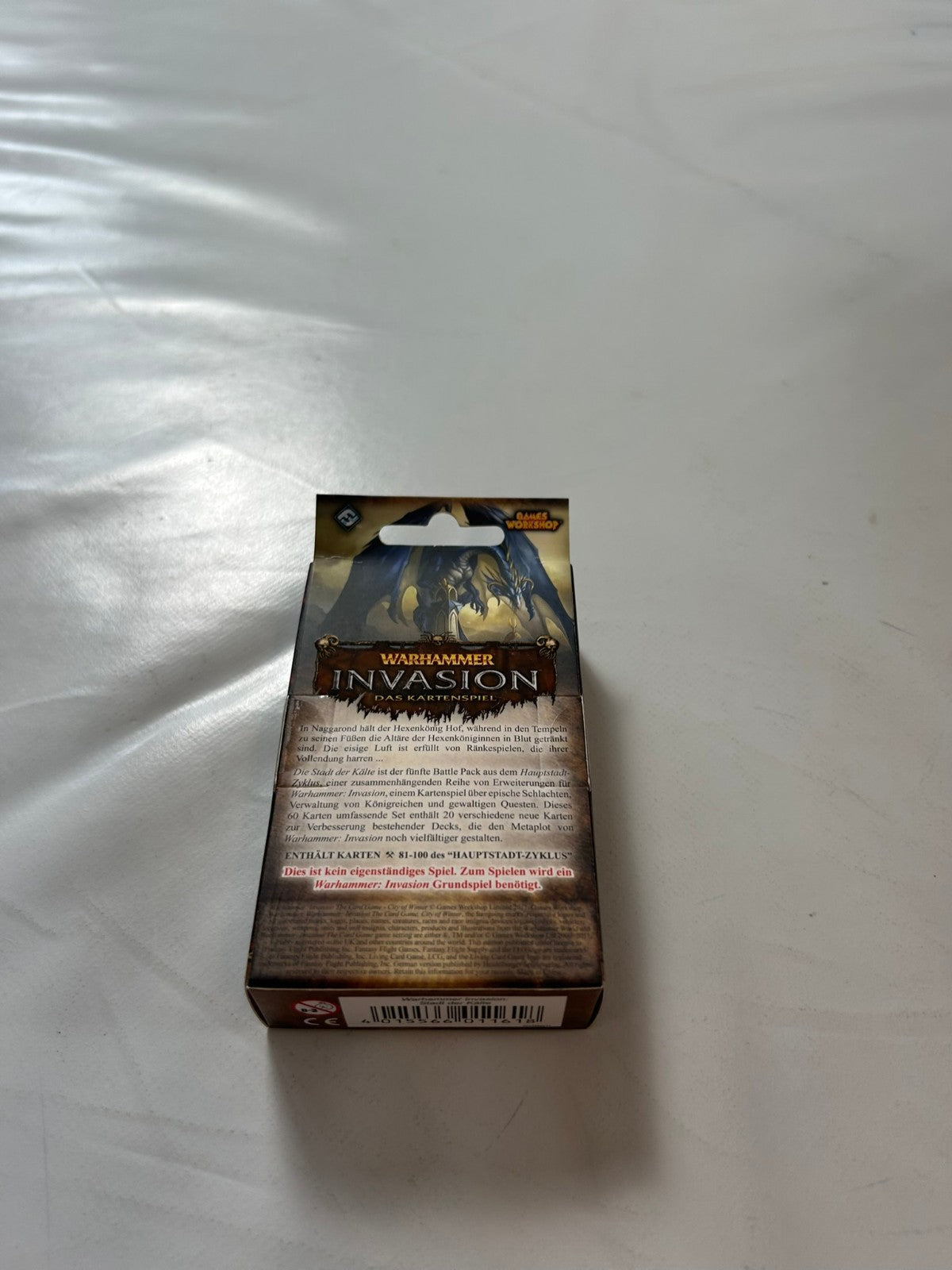 Warhammer Invasion Stadt der Kälte Battle Pack Deutsch  Unbespielt - Ansicht 7