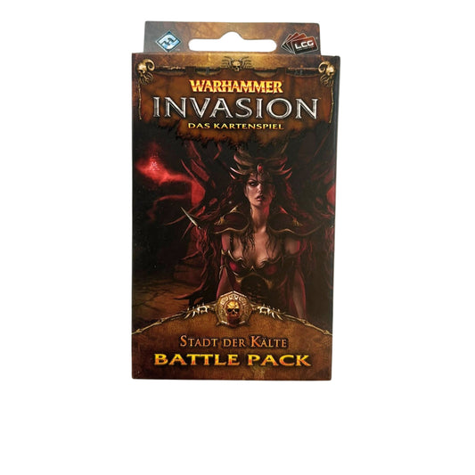 Warhammer Invasion Stadt der Kälte Battle Pack Deutsch - Unbespielt – SKU A9871 – Kartenspiel gebraucht kaufen bei Brettspielimperium