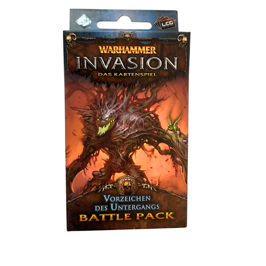 Warhammer Invasion Vorzeichen des Untergangs Battle Pack Deutsch  Unbespielt - Ansicht 1
