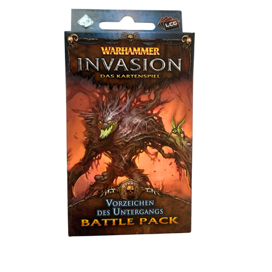 Warhammer Invasion Vorzeichen des Untergangs Battle Pack Deutsch - Unbespielt – SKU A9873 – Kartenspiel gebraucht kaufen bei Brettspielimperium