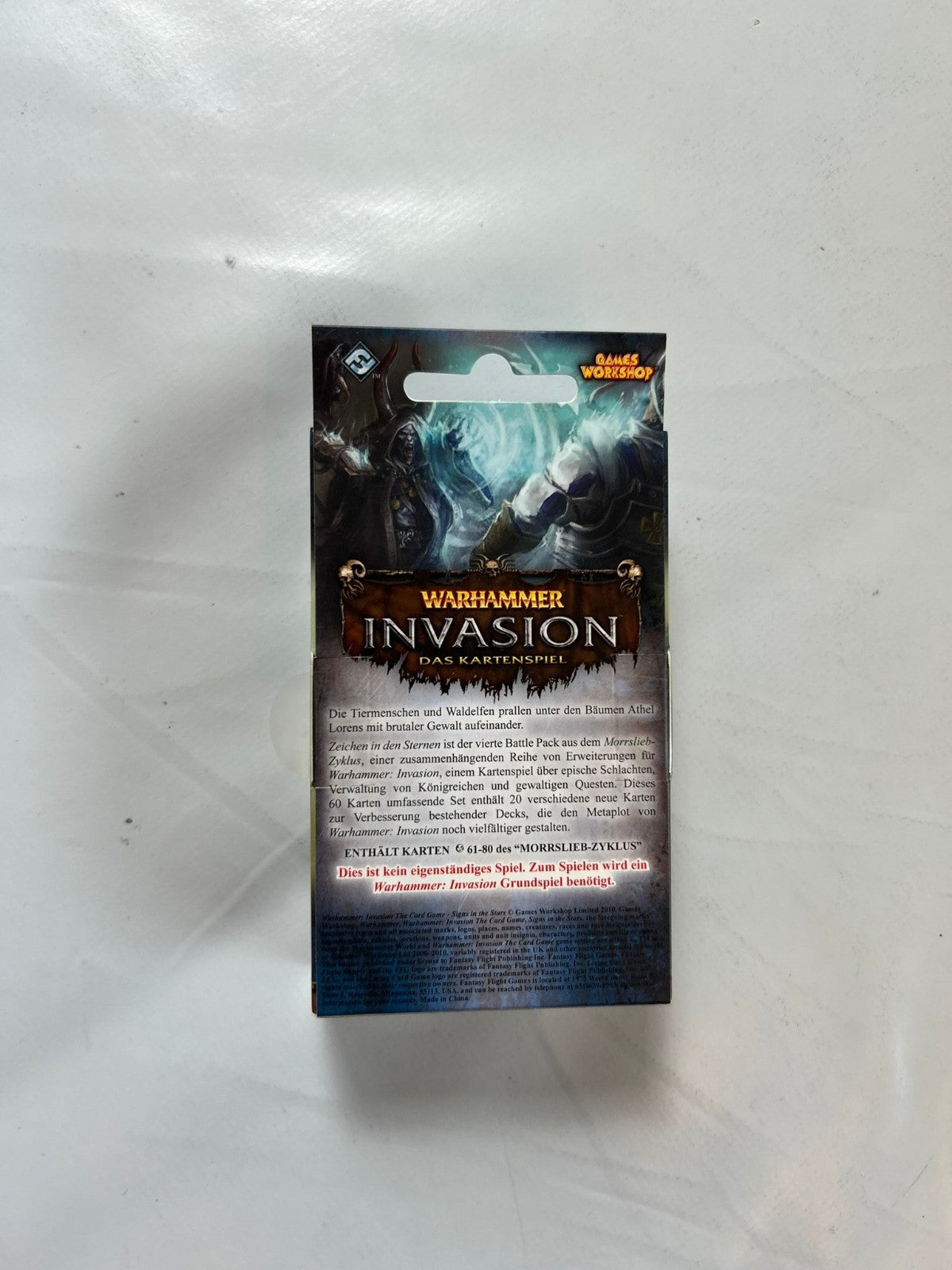 Warhammer Invasion Zeichen in den Sternen Battle Pack Deutsch  Unbespielt - Ansicht 5