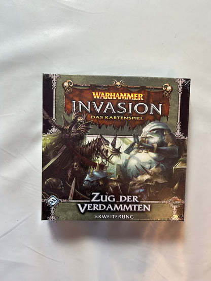 Warhammer Invasion  Zug der Verdammten  Erweiterung (Deutsch)  Unbespielt in Folie - Ansicht 2