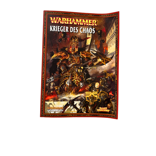 Warhammer Krieger des Chaos Armeebuch Softcover deutsch - Ansicht 1