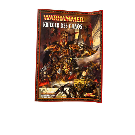 Warhammer Krieger des Chaos Armeebuch Softcover deutsch – SKU A9971 – Gesellschaftsspiel gebraucht kaufen bei Brettspielimperium