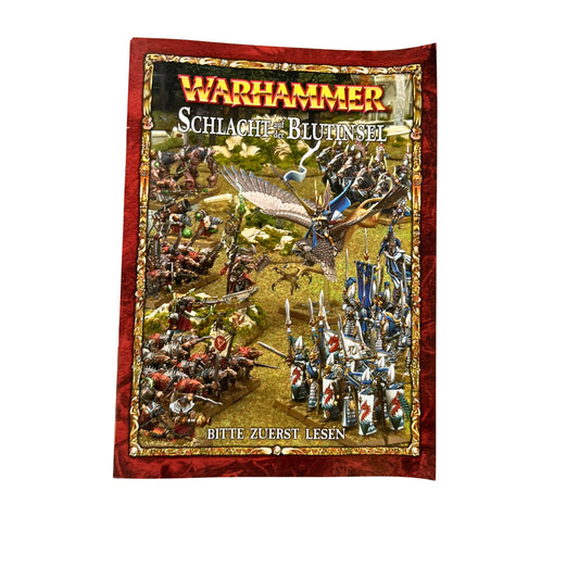 Warhammer Schlacht auf der Blutinsel Kampagne Softcover deutsch – SKU A9970 – Gesellschaftsspiel gebraucht kaufen bei Brettspielimperium