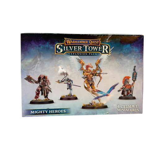 Warhammer SILVER TOWER EXPANSION PACK MIGHTY HEROES - Unbespielt – SKU W9997 – Gesellschaftsspiel gebraucht kaufen bei Brettspielimperium