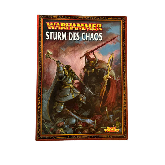 Warhammer Sturm des Chaos Armeebuch Softcover deutsch – SKU A9966 – Gesellschaftsspiel gebraucht kaufen bei Brettspielimperium