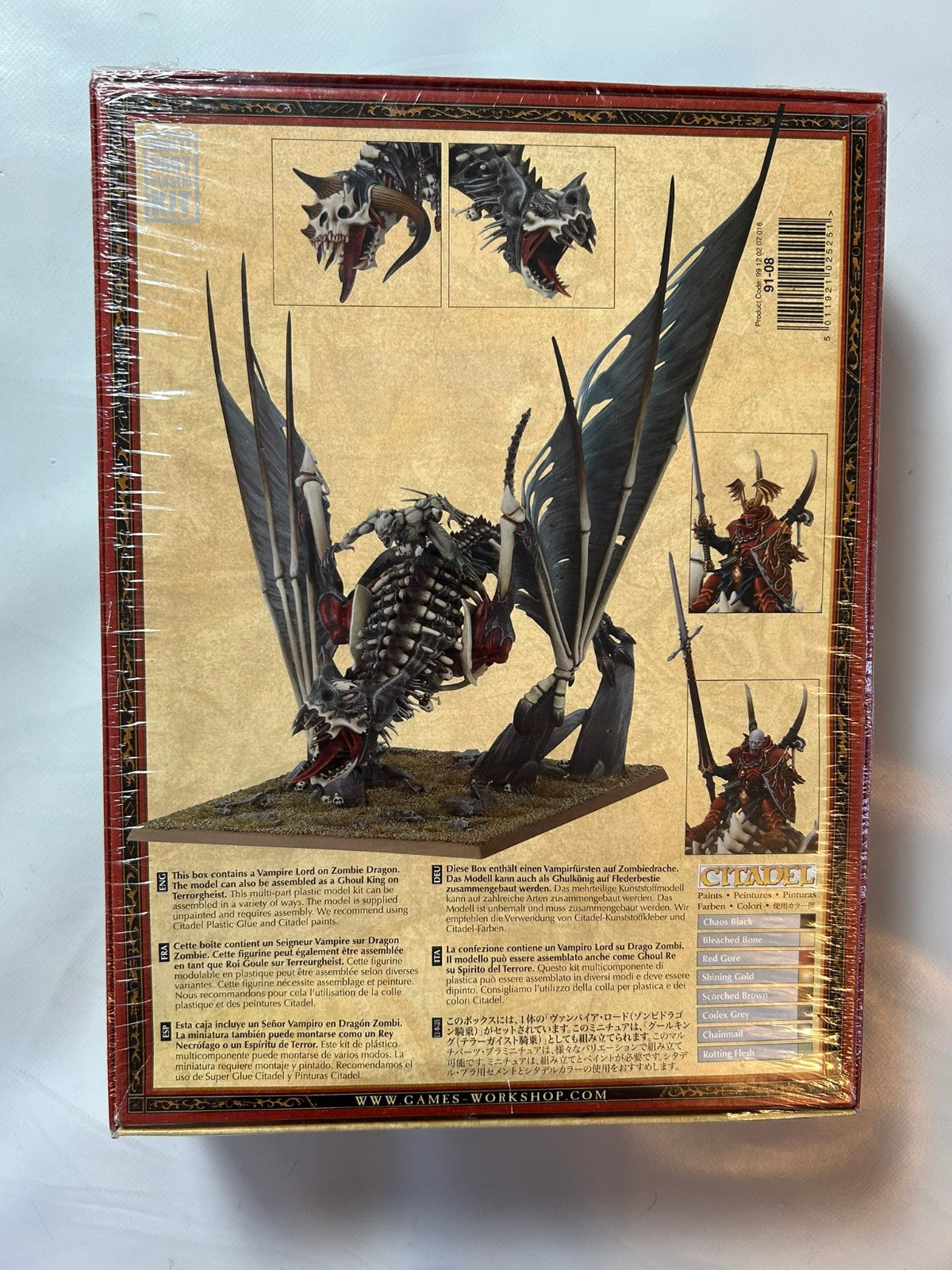 Warhammer Vampirfürst Auf Zombidrache Games Workshop  Unbespielt - Ansicht 7