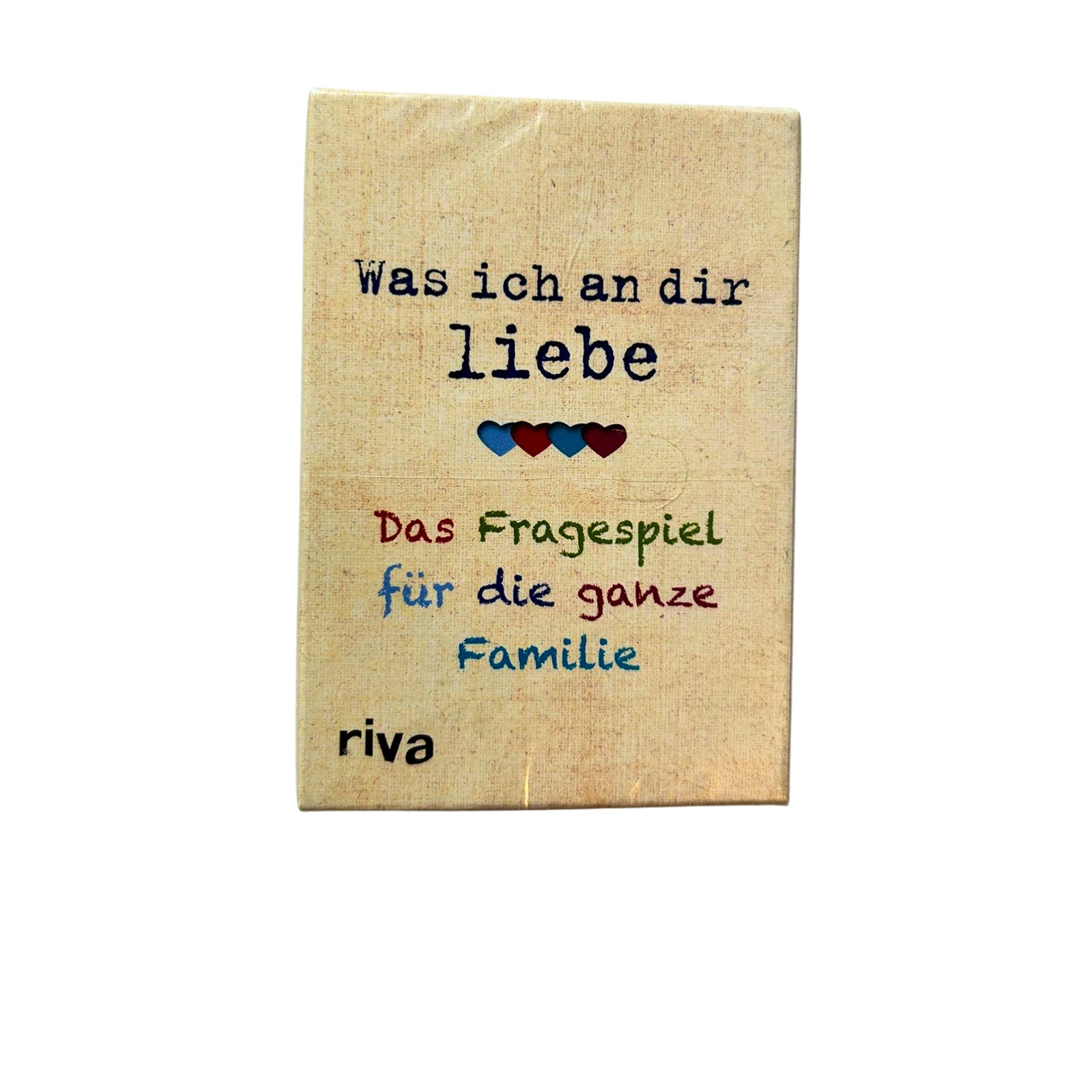 Was ich an dir liebe Das Fragespiel für Mutter und Kind Riva – SKU A7680 – Gesellschaftsspiel neu kaufen bei Brettspielimperium