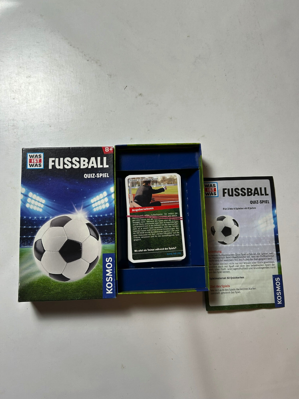 Was ist Was Fussball Quiz Spiel Kartenspiel - KOSMOS -Vollständig - Ansicht 5