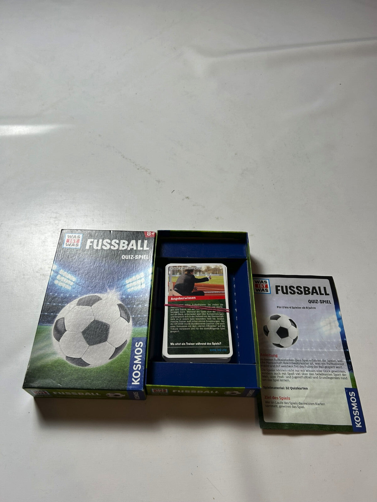 Was ist Was Fussball Quiz Spiel Kartenspiel - KOSMOS -Vollständig - Ansicht 6