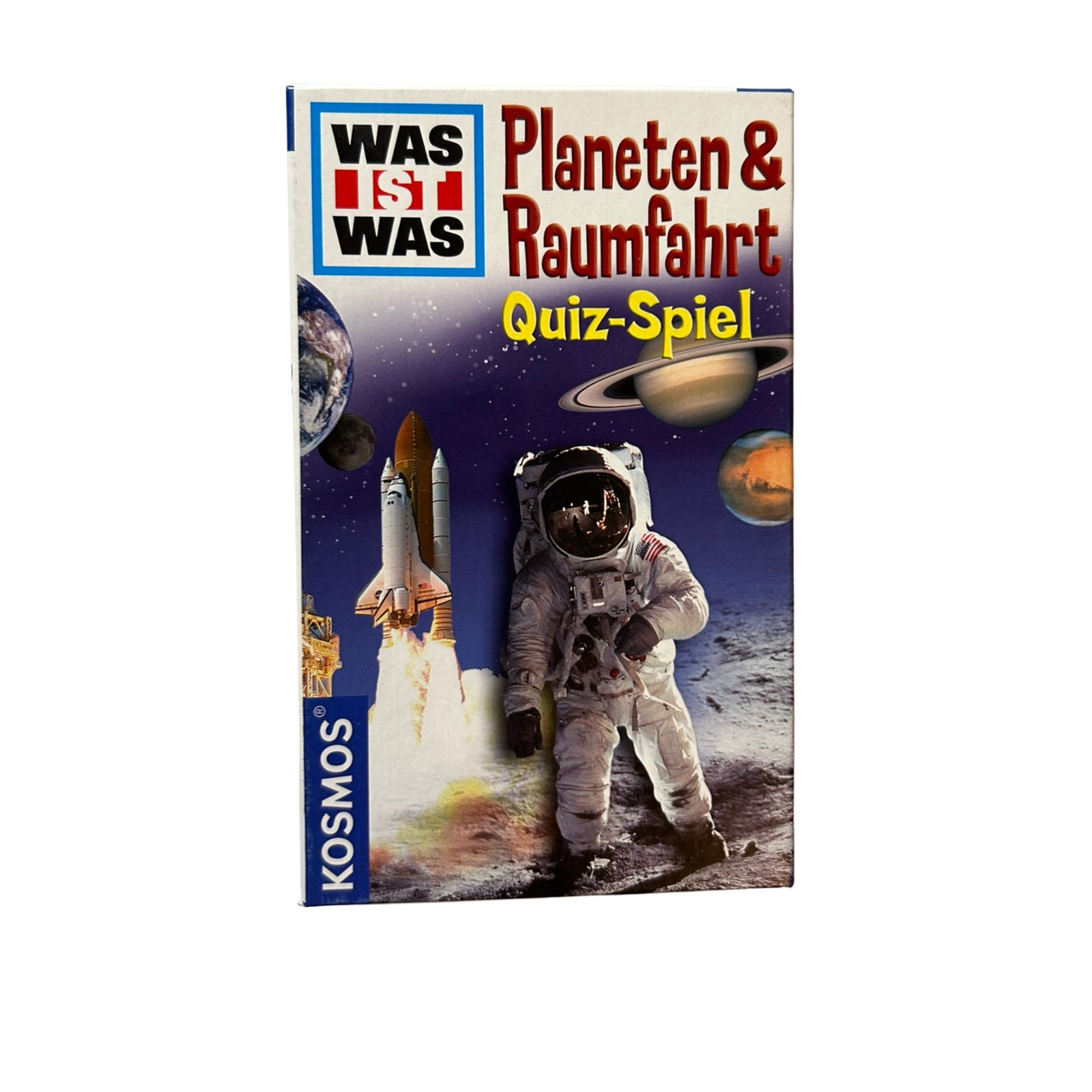 Was ist Was? - Planeten und Raumfahrt - KOSMOS - Quiz-Spiel - Unbespielt – SKU W9534 – Gesellschaftsspiel gebraucht kaufen bei Brettspielimperium