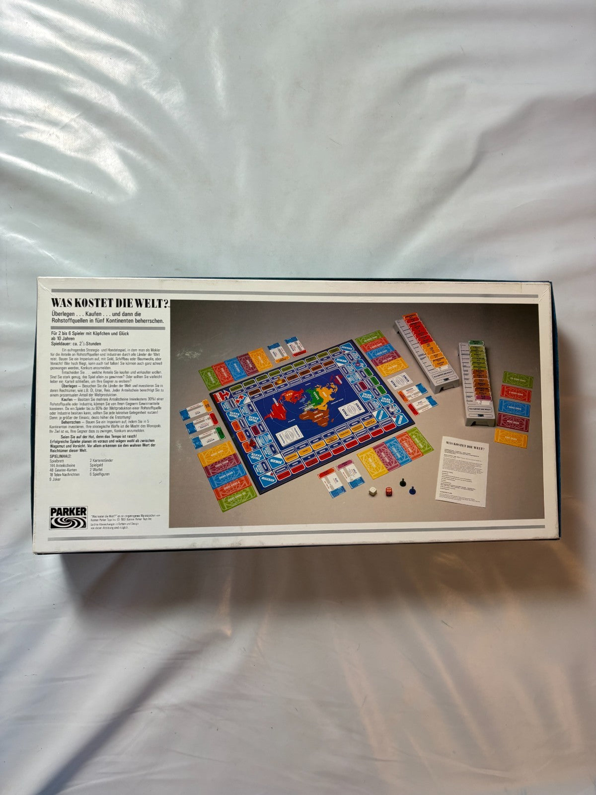 WAS KOSTET DIE WELT  Parker 1987  Vollständig - Ansicht 11