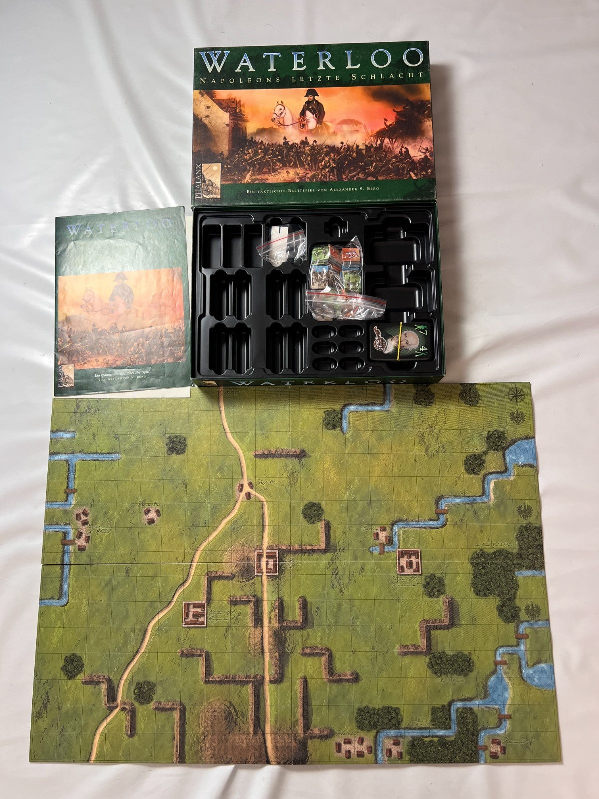 Waterloo Napoleons letzte Schlacht von Phalanx  Brettspiel - Vollständig - Ansicht 2
