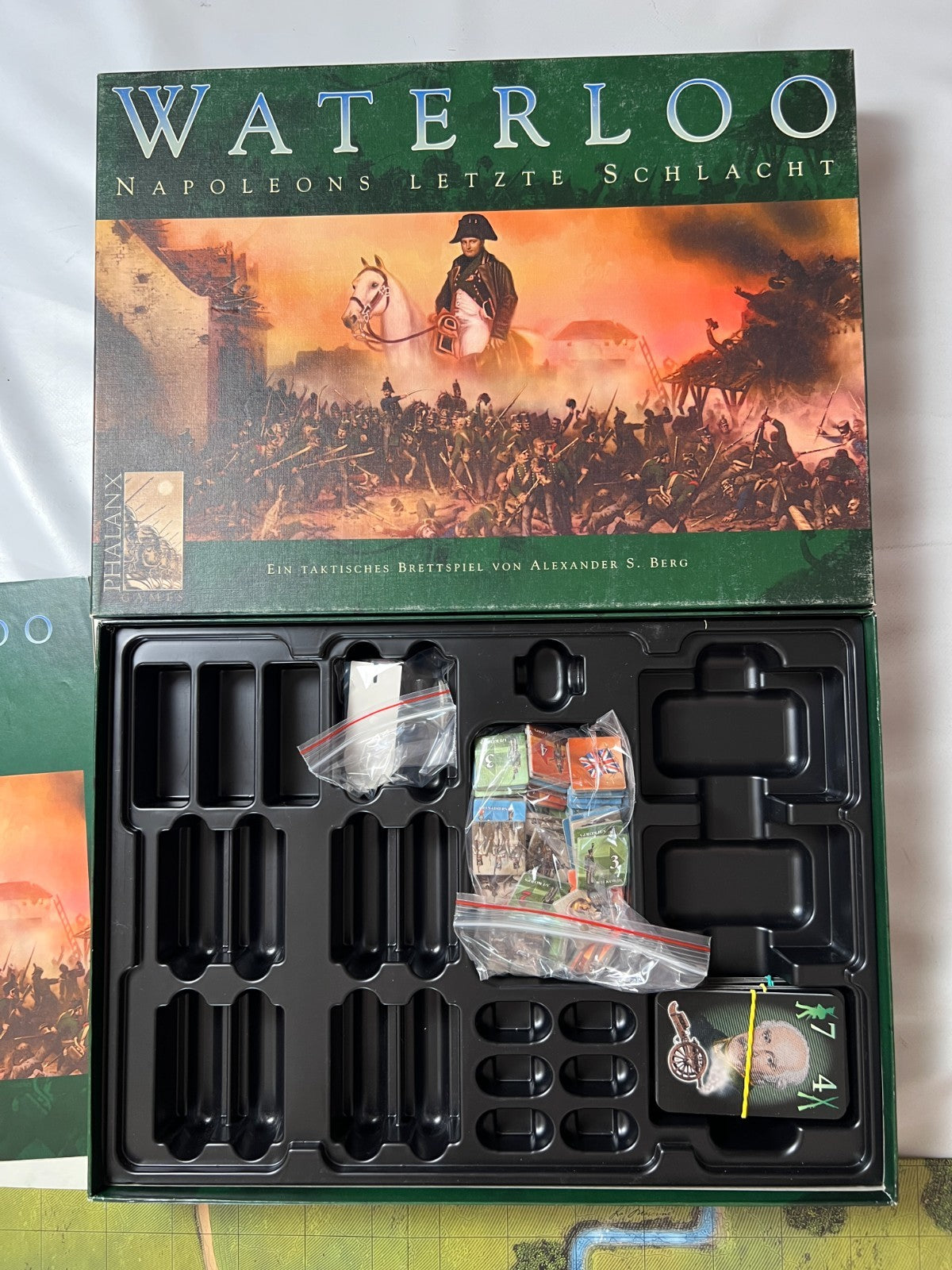 Waterloo Napoleons letzte Schlacht von Phalanx  Brettspiel - Vollständig - Ansicht 3