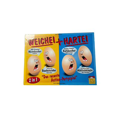 Weichei + Hartei Spiel Brettspiel W&L Verlag – SKU A13546 – Gesellschaftsspiel gebraucht kaufen bei Brettspielimperium
