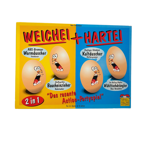Weichei + Hartei Spiel Brettspiel W&L Verlag  Vollständig - Ansicht 1