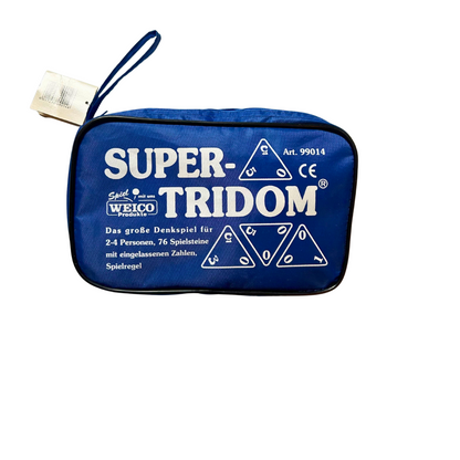 Weico Super-Tridom 76 Steine Denkspiel Legespiel blaue 99014 - Vollständig - Ansicht 1