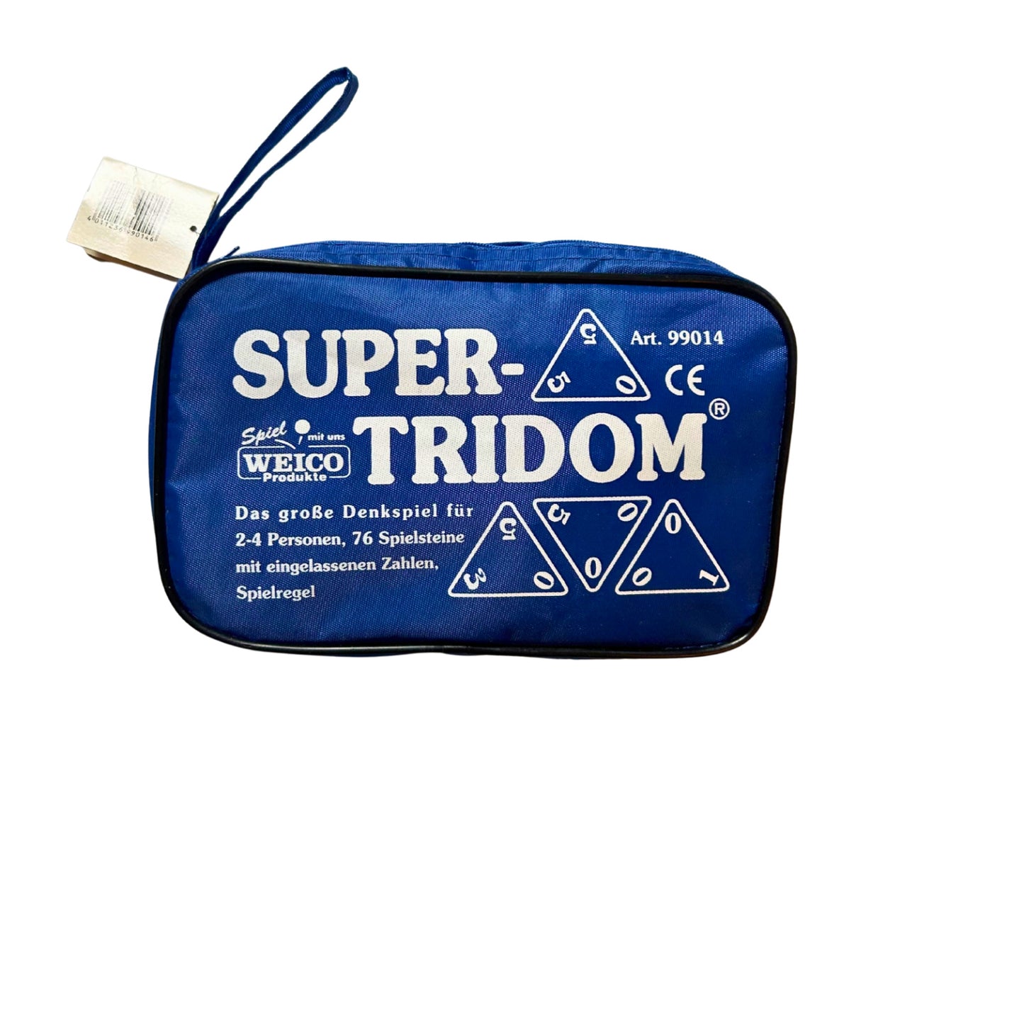 Weico Super-Tridom 76 Steine Denkspiel Legespiel blaue 99014 – SKU A11641 – Gesellschaftsspiel gebraucht kaufen bei Brettspielimperium