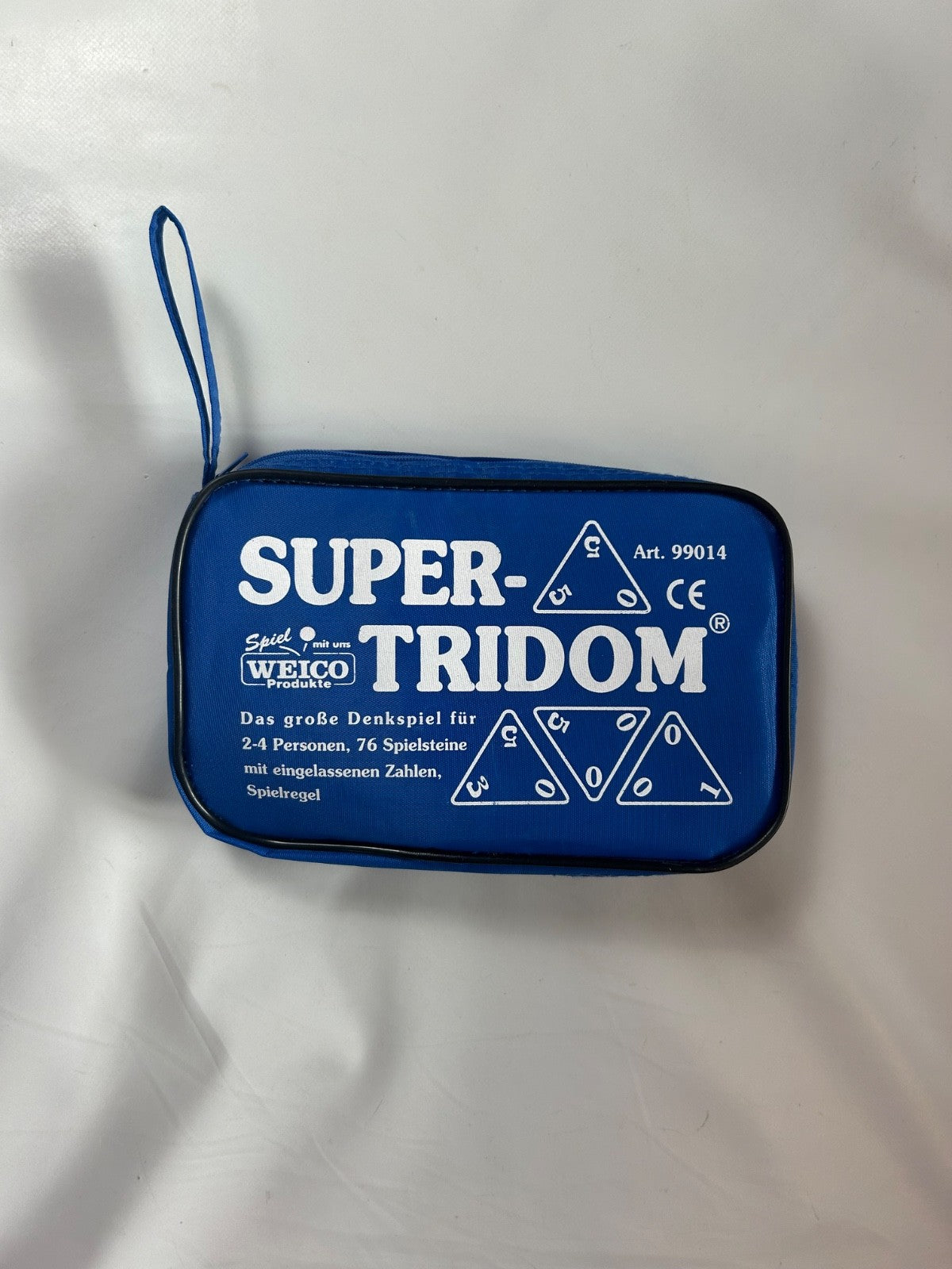 Weico SuperTridom 76 Steine Denkspiel Legespiel blaue 99014  Vollständig - Ansicht 2