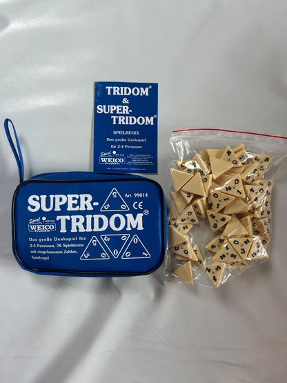 Weico SuperTridom 76 Steine Denkspiel Legespiel blaue 99014  Vollständig - Ansicht 6