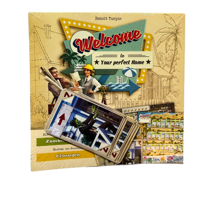 Welcome to... Your Perfect Home Erweiterung Blue Cocker – SKU A9564 – Gesellschaftsspiel gebraucht kaufen bei Brettspielimperium