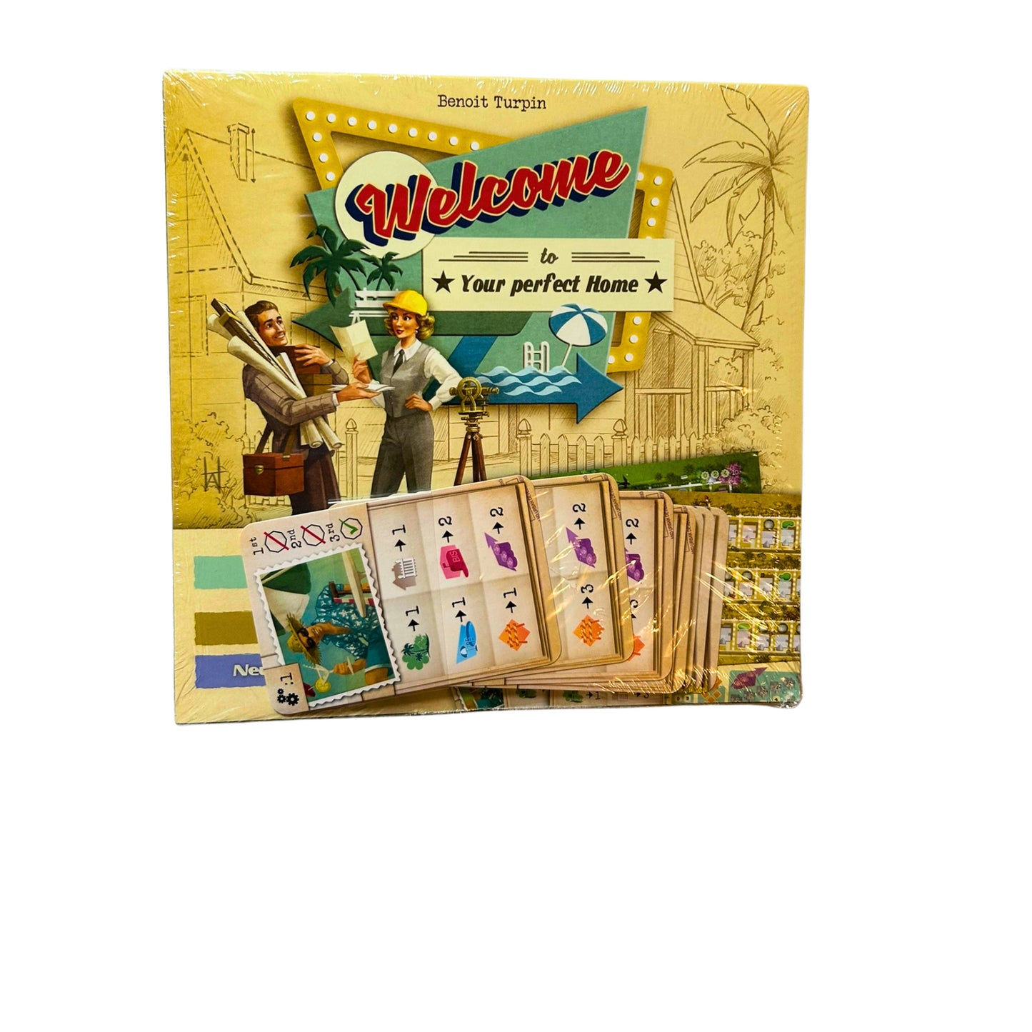 Welcome to... Your Perfect Home Erweiterung Blue Cocker – SKU A9565 – Gesellschaftsspiel gebraucht kaufen bei Brettspielimperium